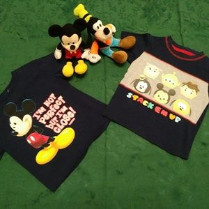 2 Disney boys shirts